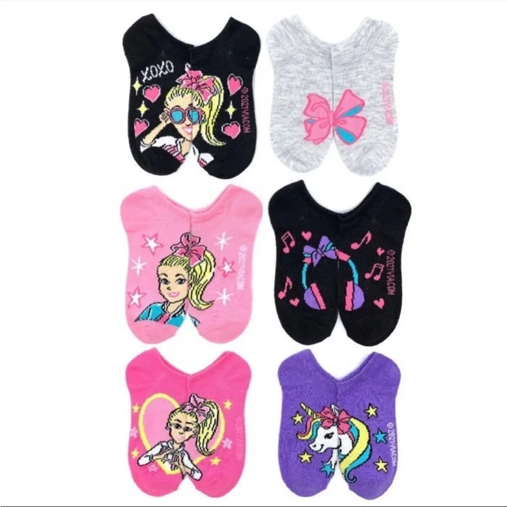 Jojo 10 1/2-4 No Show Socks